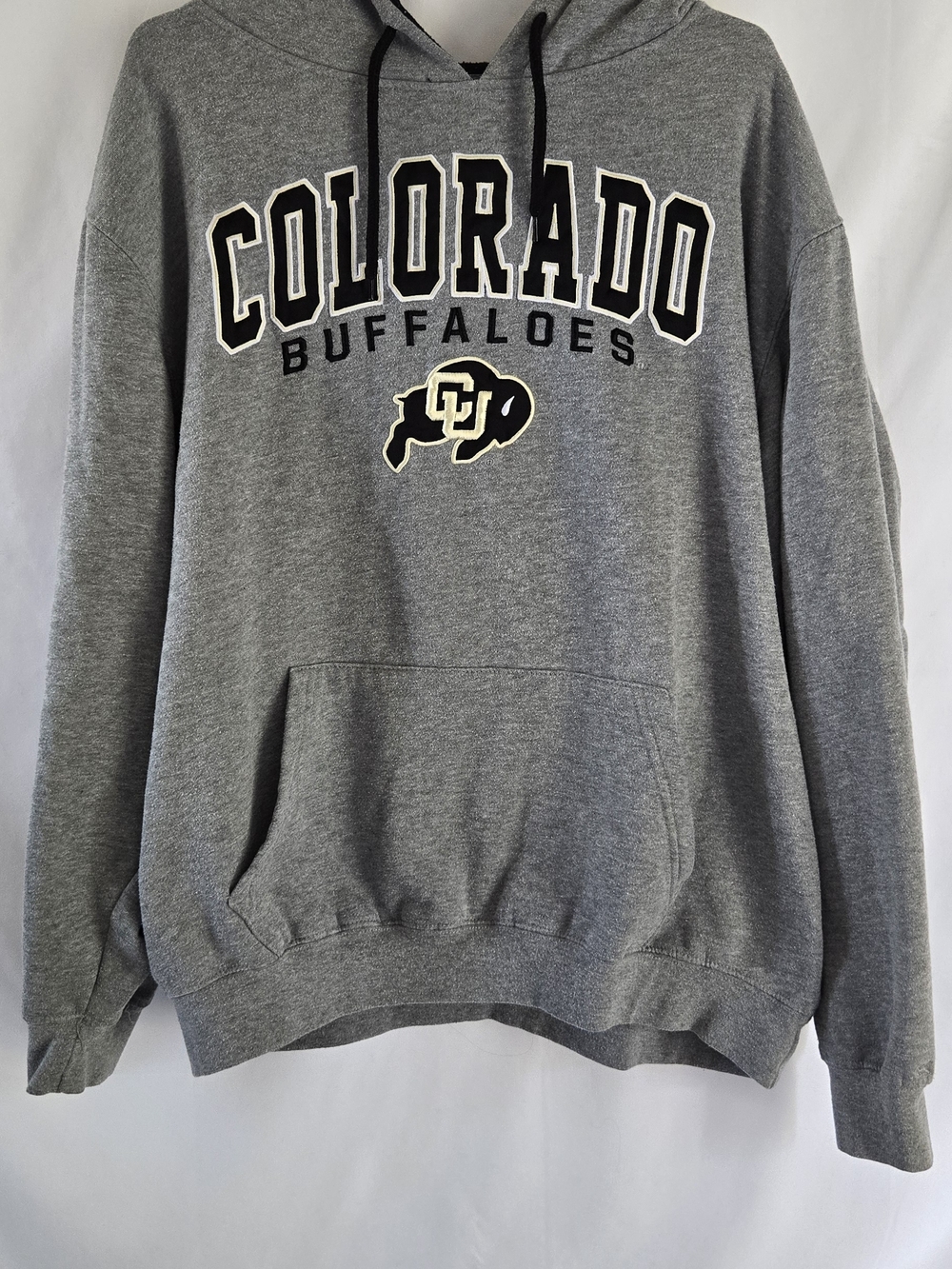 Colorado Buffaloes Gray Hoodie Sweatshirt